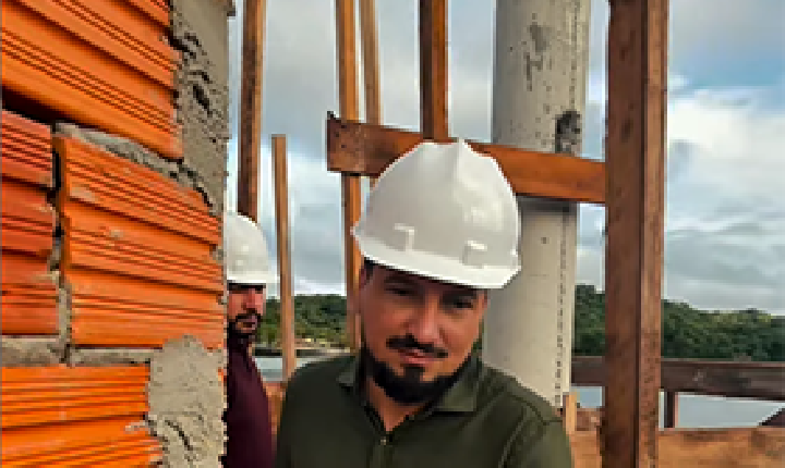 Prefeito de Ferreira Gomes acompanha obras e reforça compromisso com desenvolvimento urbano