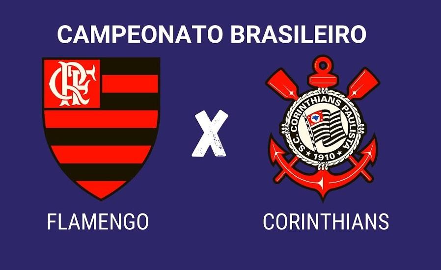Flamengo e Corinthians se enfrentam neste domingo (14) pelo Campeonato Brasileiro