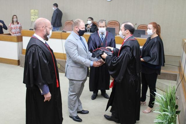 TJAP empossa Jayme Ferreira como novo desembargador a compor a Corte da Justiça do Amapá