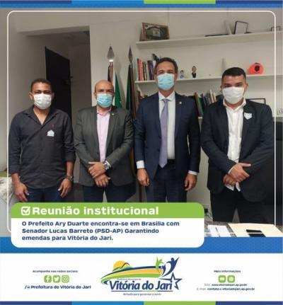 Ary Duarte reúne com a Bancada Federal para garantir recursos para o município