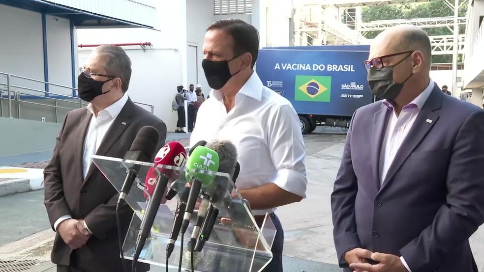 Butantan entrega 3,3 milhões de doses da CoronaVac ao Ministério da Saúde nesta segunda-feira 