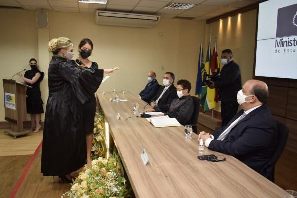 Ivana Cei e Jair Quintas são empossados para dirigir o MP-AP no biênio 2021-2023