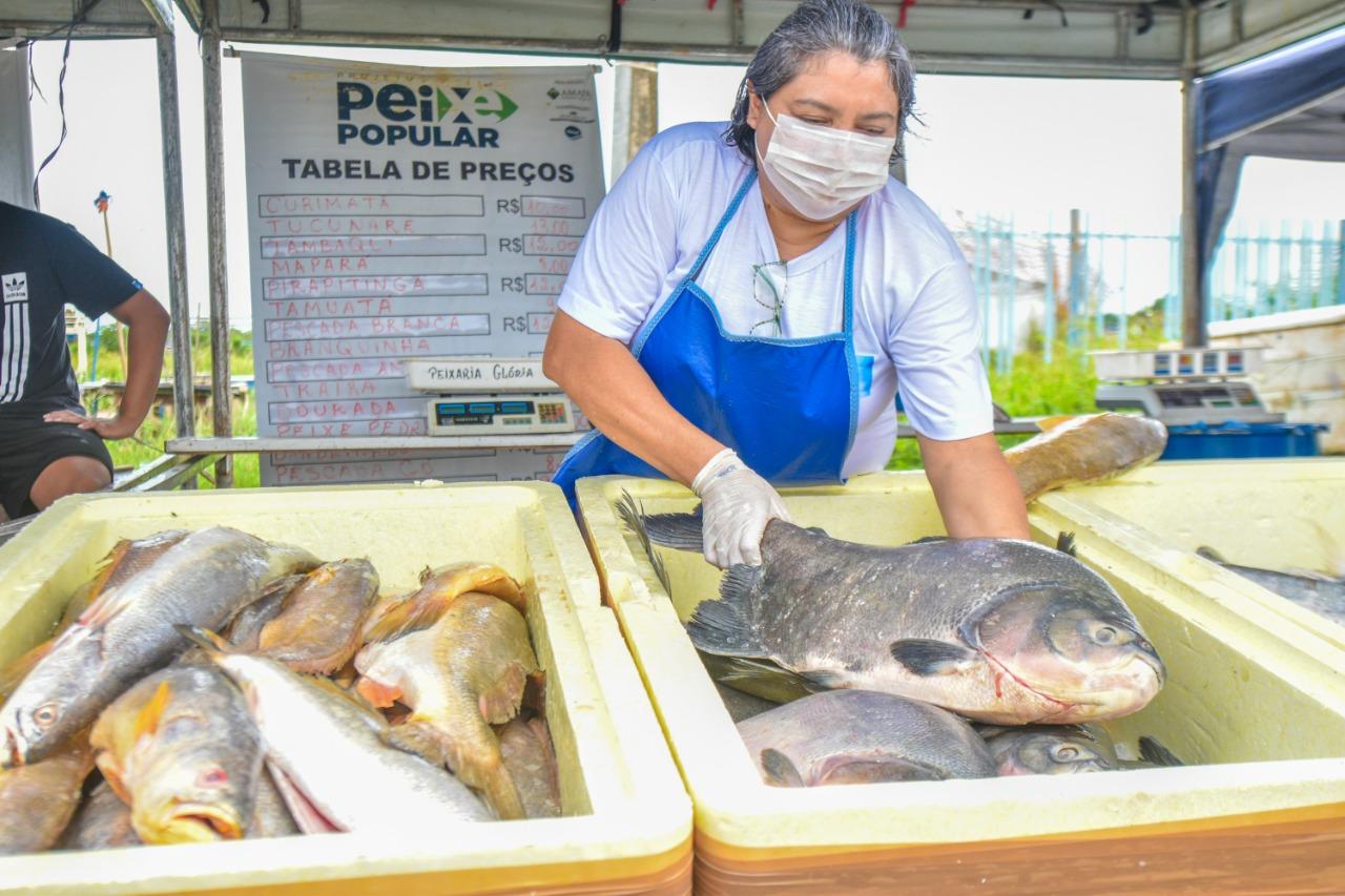 Peixe Popular: estimativa é comercializar 50 toneladas de pescados durante a Semana Santa 