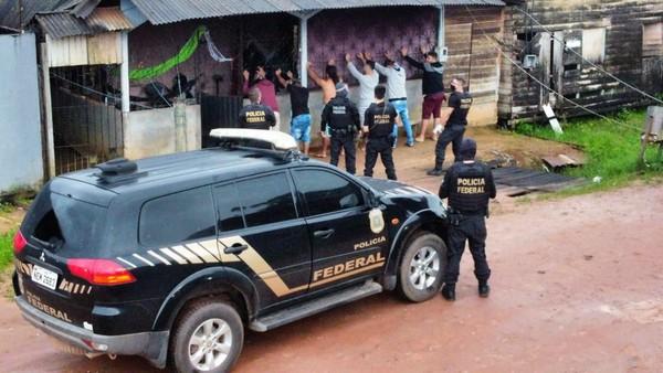 PF combate crime organizado na fronteira com a Guiana Francesa