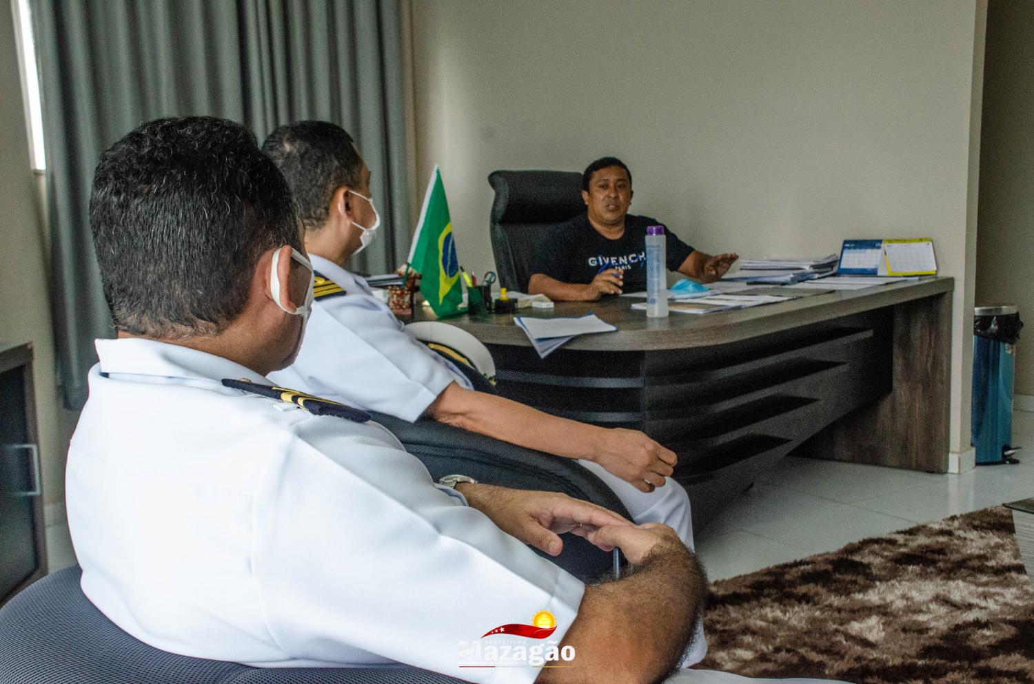 Prefeito Dudão Costa reúne com a Capitania dos Portos para montar logística de transporte escolar fluvial