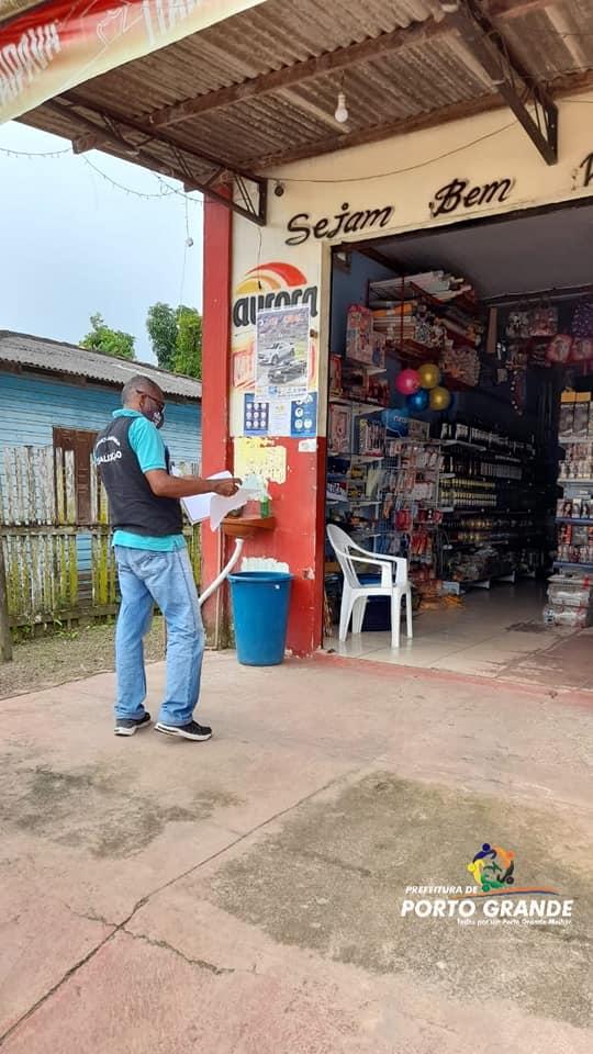 Prefeitura orienta moradores e comerciantes sobre o novo decreto contra a Covid-19 