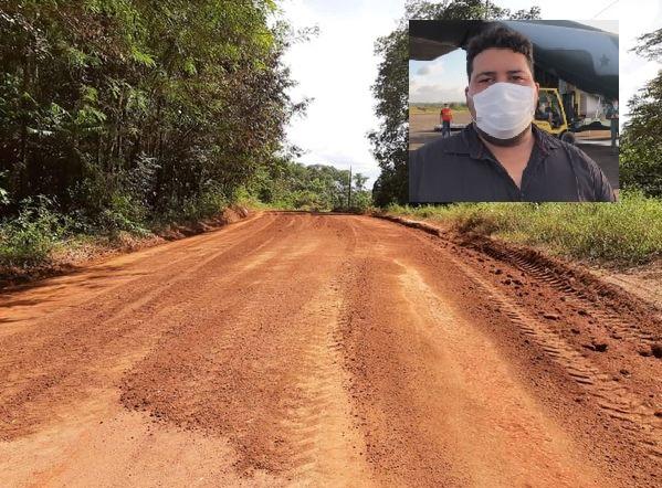 Secretaria de Obras avança na manutenção de ruas e ramais do município