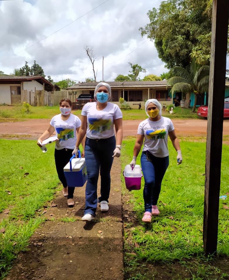Serra do Navio segue priorizando as ações de enfrentamento à Pandemia.  