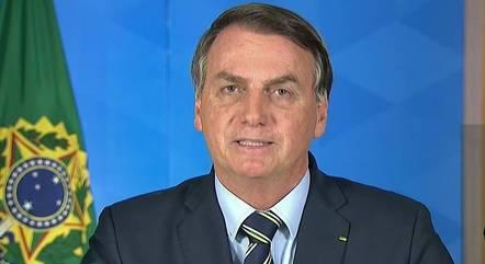 'Somos o 5º país que mais vacina', diz Bolsonaro em pronunciamento