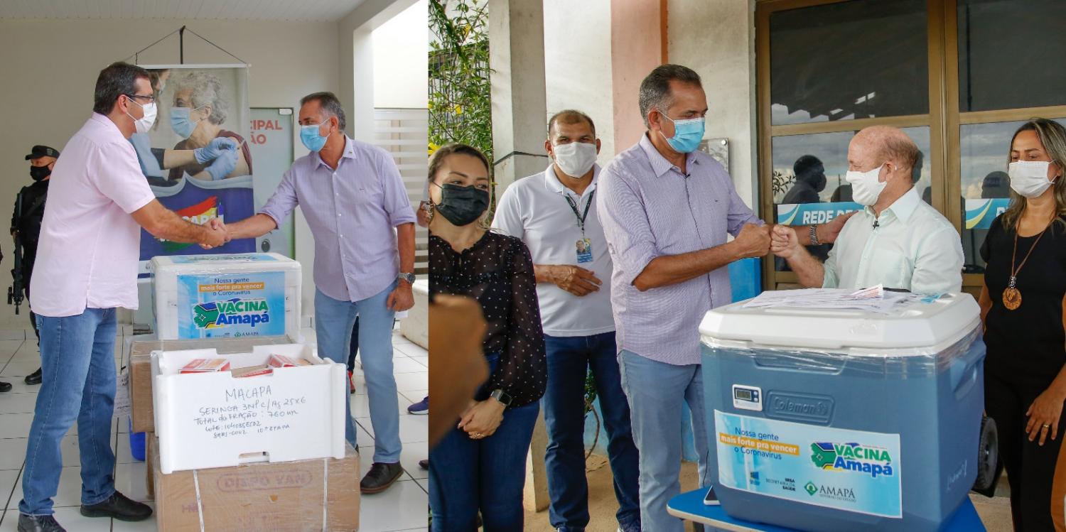 Waldez entrega novo lotes de vacinas para municípios