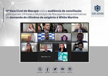 4ª Vara Cível de Macapá realiza audiência de conciliação