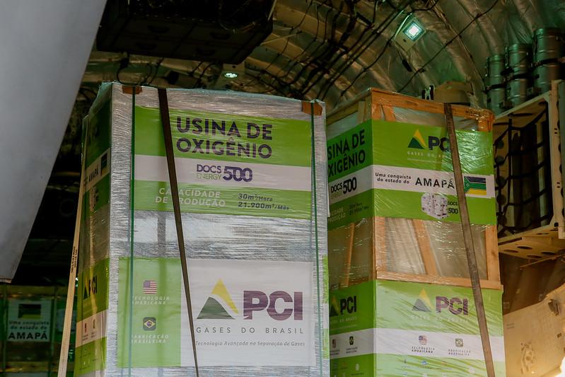 A 3ª usina de oxigênio começa a funcionar para garantir abastecimento em todo o esta