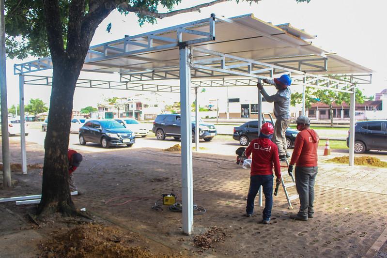 Covid-19: Prefeitura de Macapá investe em estrutura para pontos fixos de drive-thru 