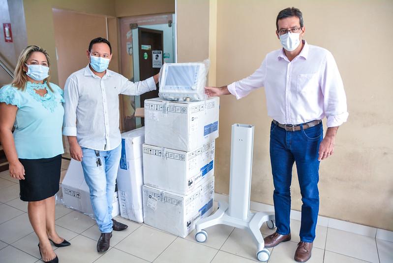 Covid-19: Prefeitura de Macapá recebe quatro novos respiradores