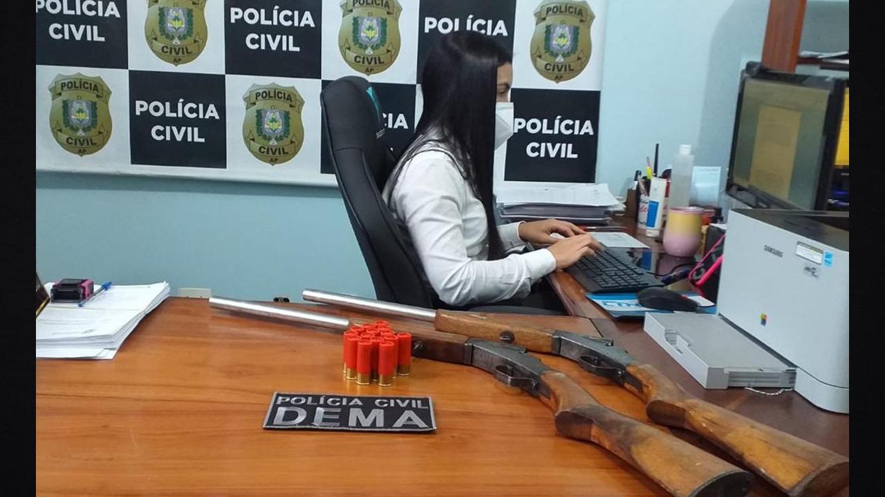 Delegacia Especializada em Crimes Contra o Meio Ambiente (DEMA), em conjunto com a Marinha do Brasil,