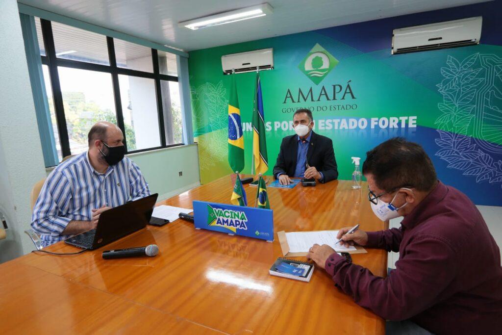 Governo do Estado e BNDES discutem projeto de construção da rede de esgoto e tratamento de água no Amapá   