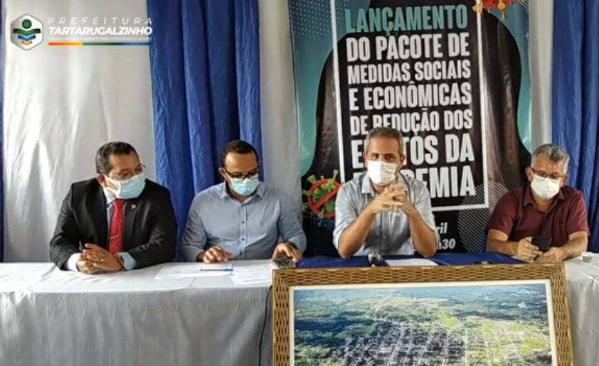 LANÇAMENTO DO PACOTE DE MEDIDAS SOCIAIS E ECONÔMICAS DE REDUÇÃO DOS EFEITOS DA PANDEMIA