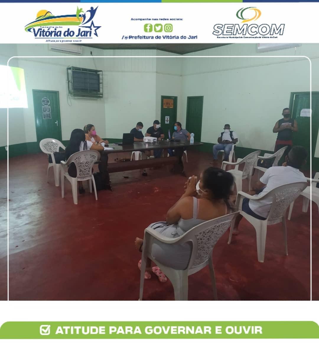 Prefeito Ary Duarte reúne com empresários e discutem novo decreto de restrições contra a COVID 19