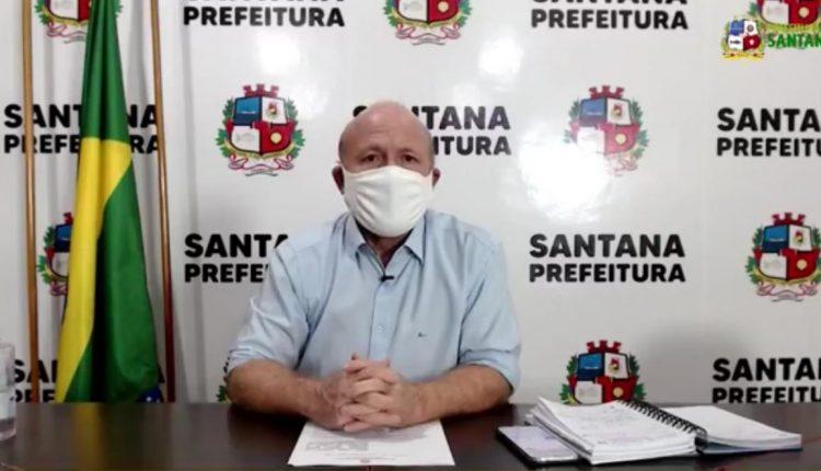Prefeito Bala Rocha anuncia reabertura controlada do comércio em Santana