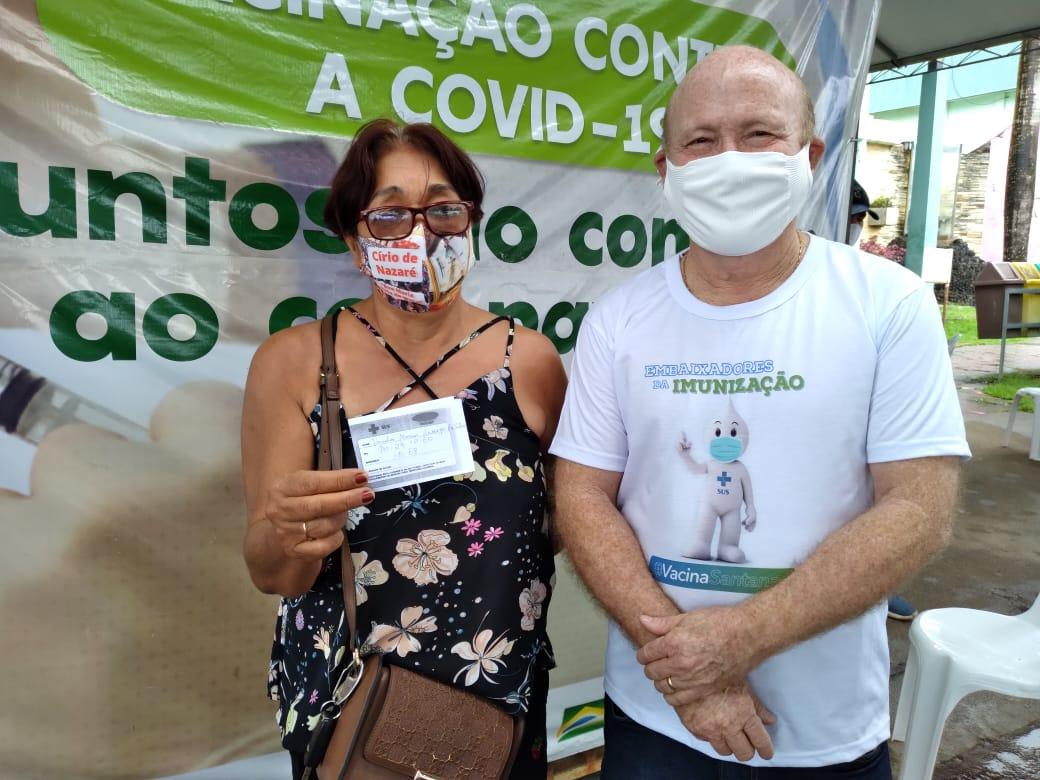 Santana antecipa faixa etária de 60 anos na imunização contra a Covid-19