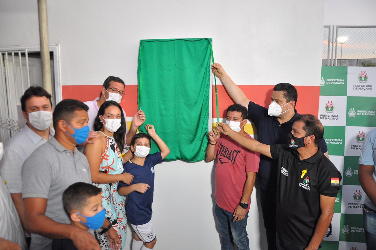Arena do Muca: mais um campo entregue em Macapá. Outros 18 estão em andamento