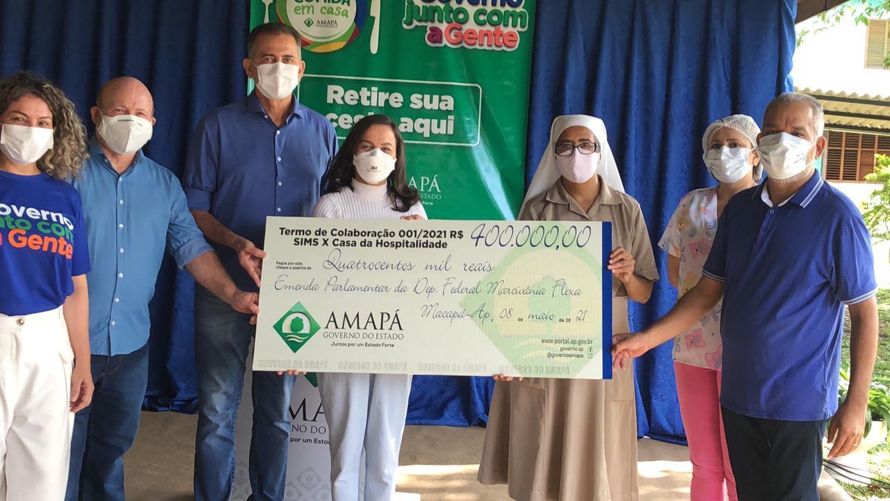 CASA DA HOSPITALIDADE RECEBE APOIO DE R$ 400 MIL DA DEPUTADA PROFESSORA MARCIVÂNIA