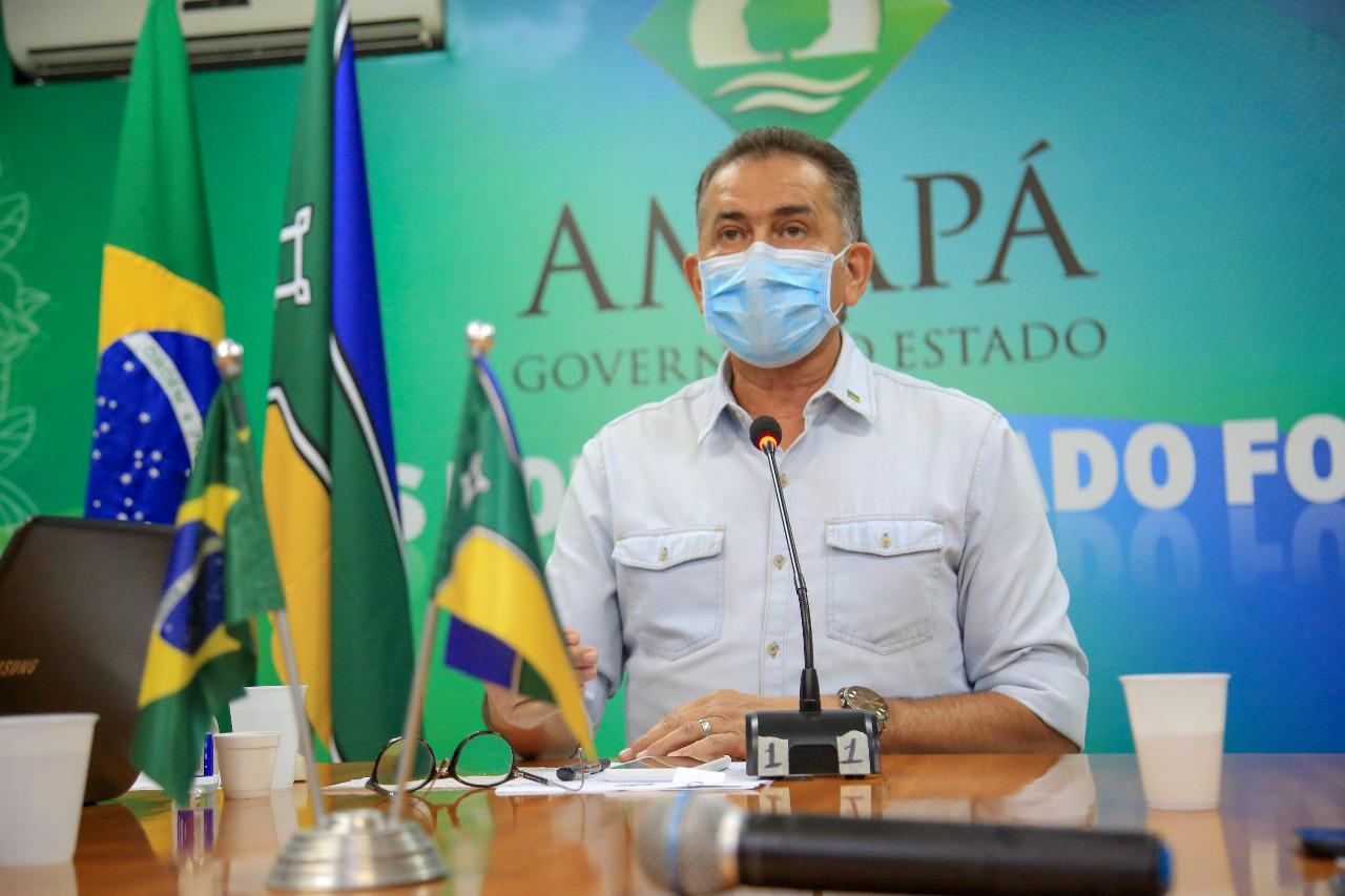 Governador do Amapá testa positivo para o novo coronavírus