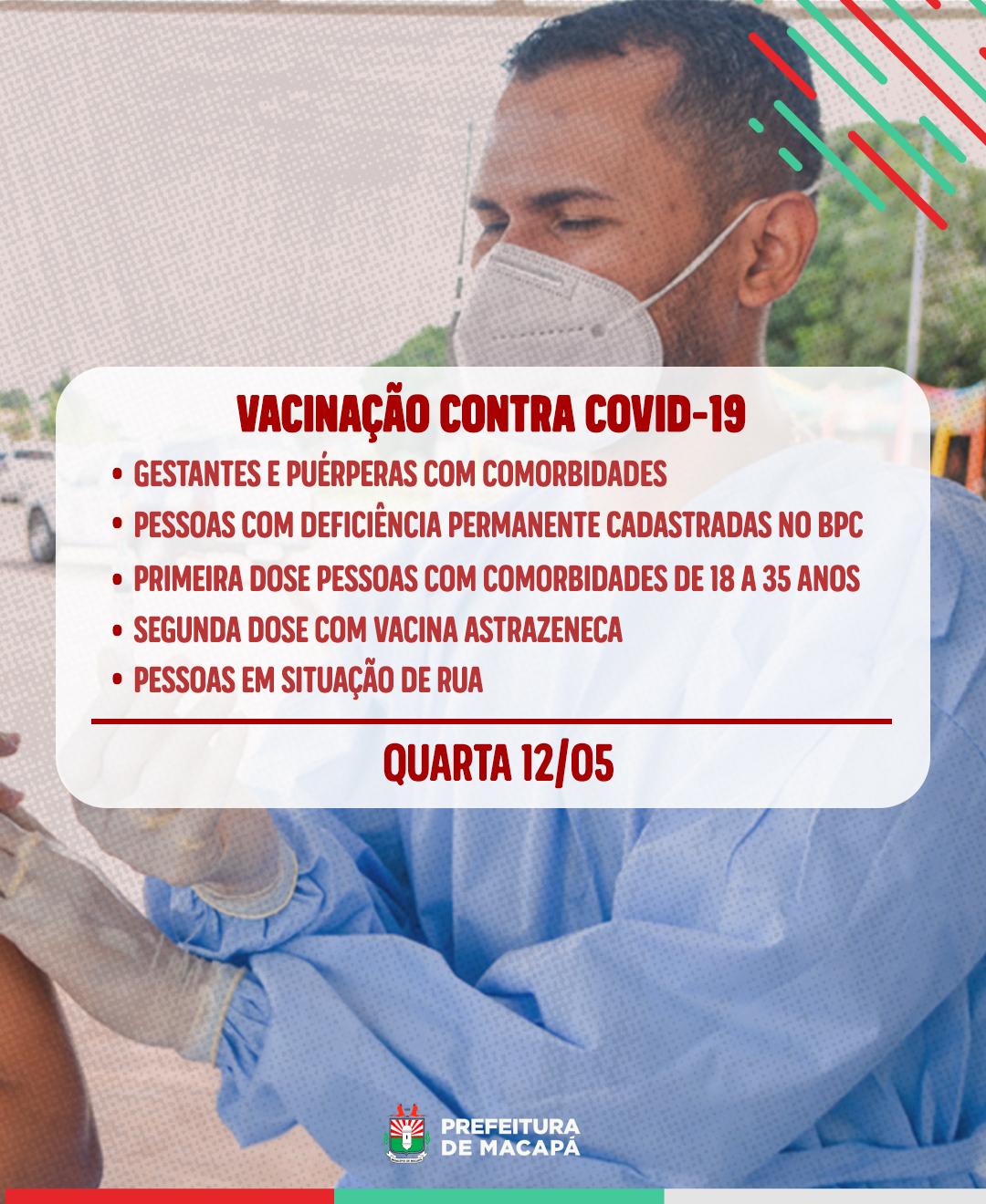 Covid-19: Pessoas em situação de rua serão vacinadas nesta quarta-feira (12); veja os demais públicos