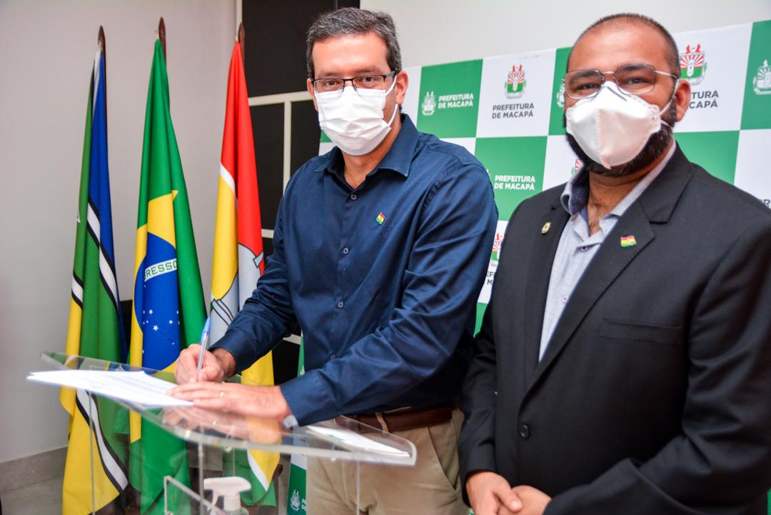 Prefeito de Macapá sanciona lei que regulamenta estágios para estudantes de ensino médio e superior no âmbito municipal