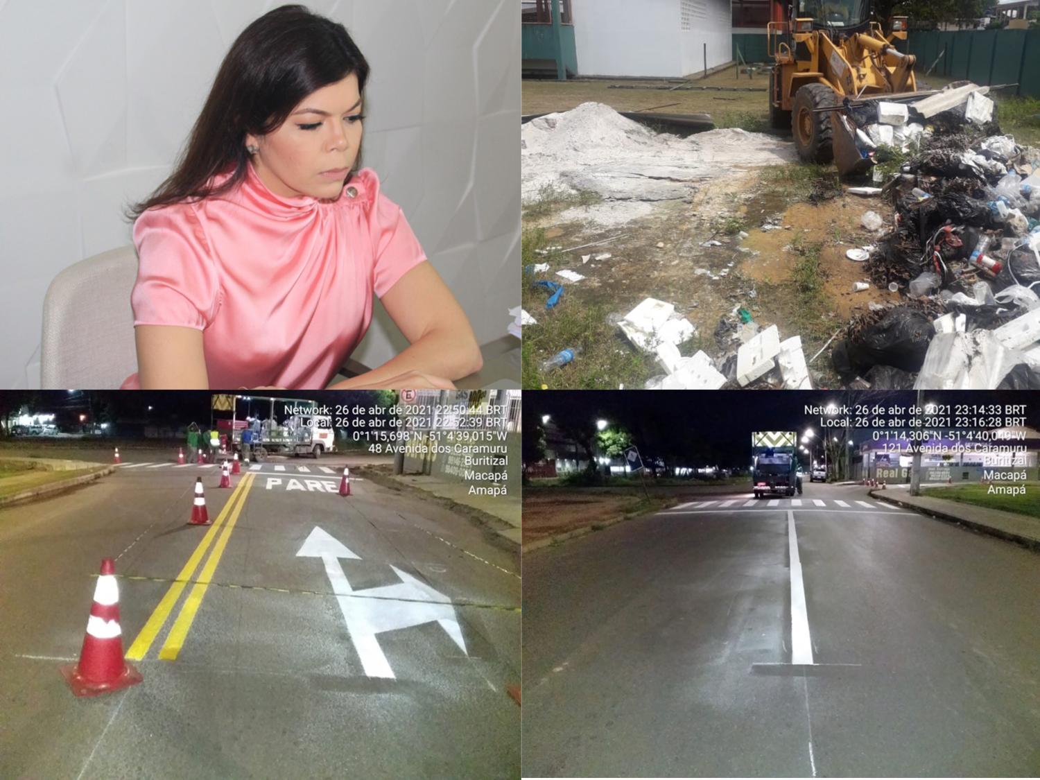 Prefeitura atende requerimentos de Luany Favacho e realiza ações em ruas e escolas municipais 