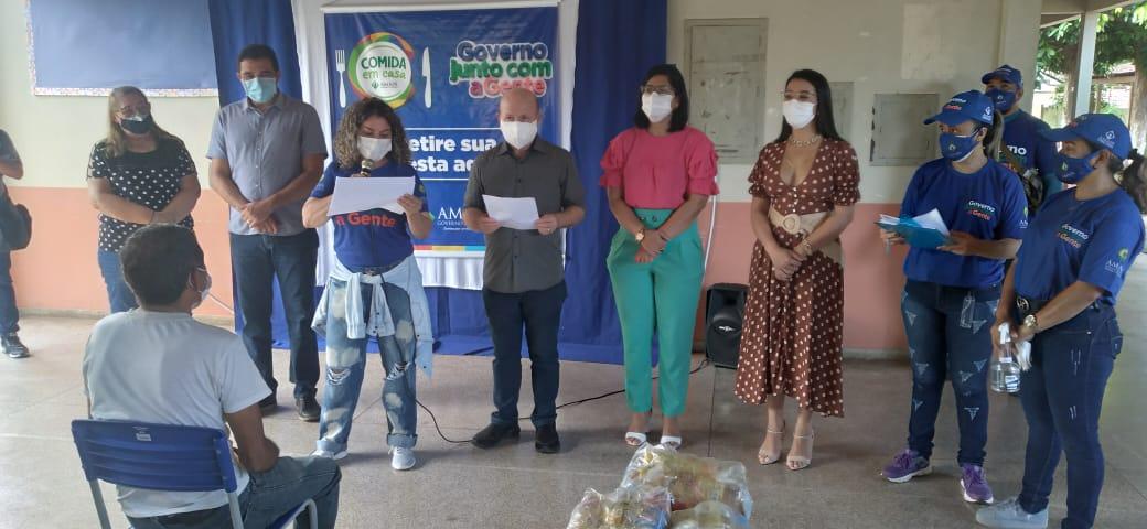 Prefeitura de Santana recebe 2.570 cestas básicas do Governo do Amapá