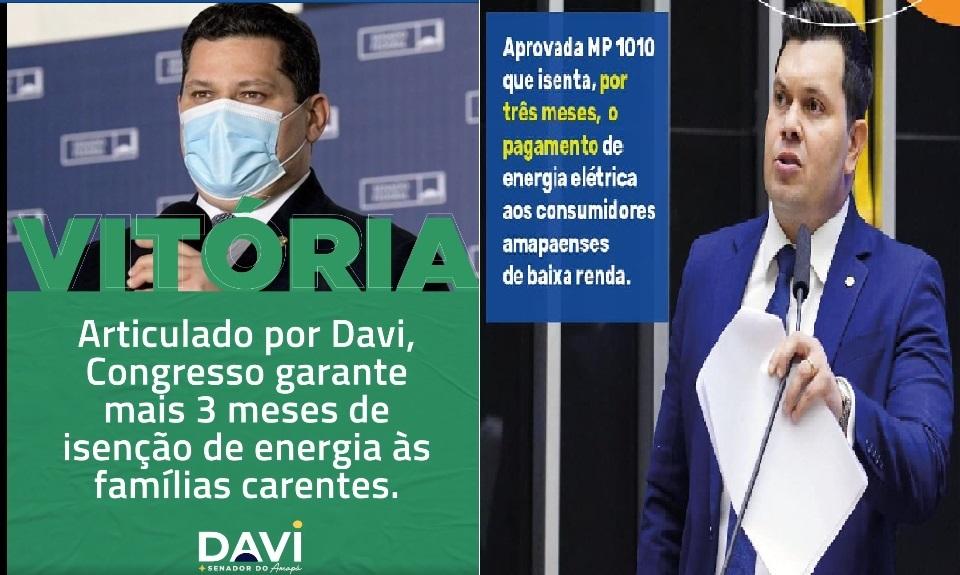 Com articulação de Acácio Favacho na Câmara e de Davi Alcolumbre no Senado Federal