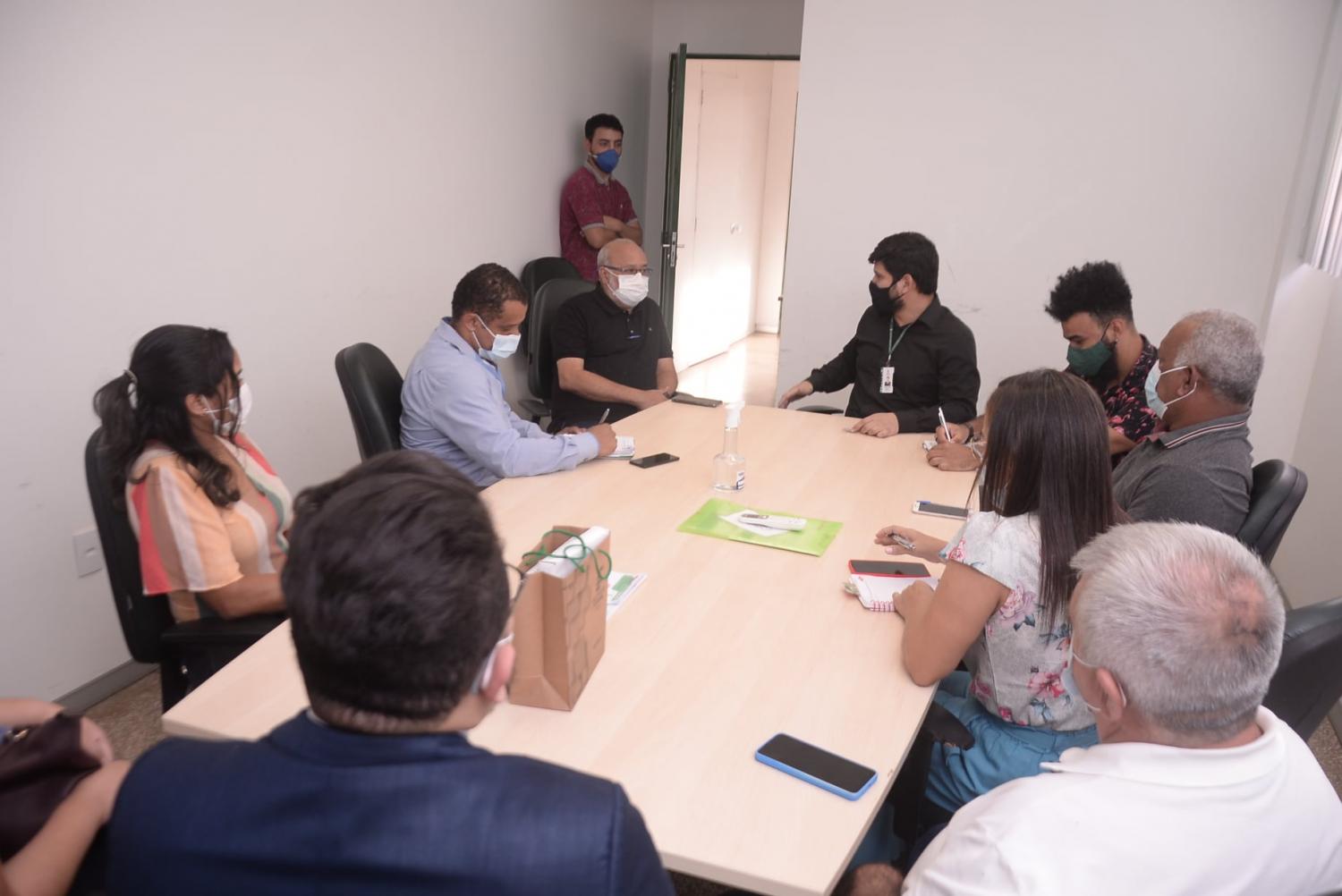 Prefeito Bessa reúne com IFAP Campus de Porto Grande 