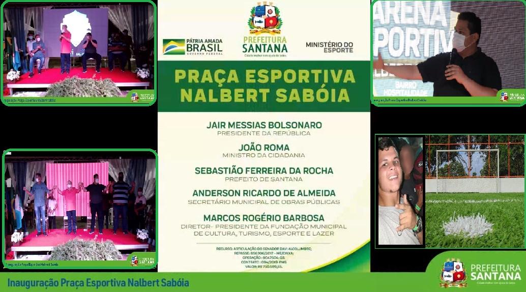 ARENA POPETA INAUGURADA - Logo mais tem bola na rede e máscara no rosto na arena Popeta em Santana