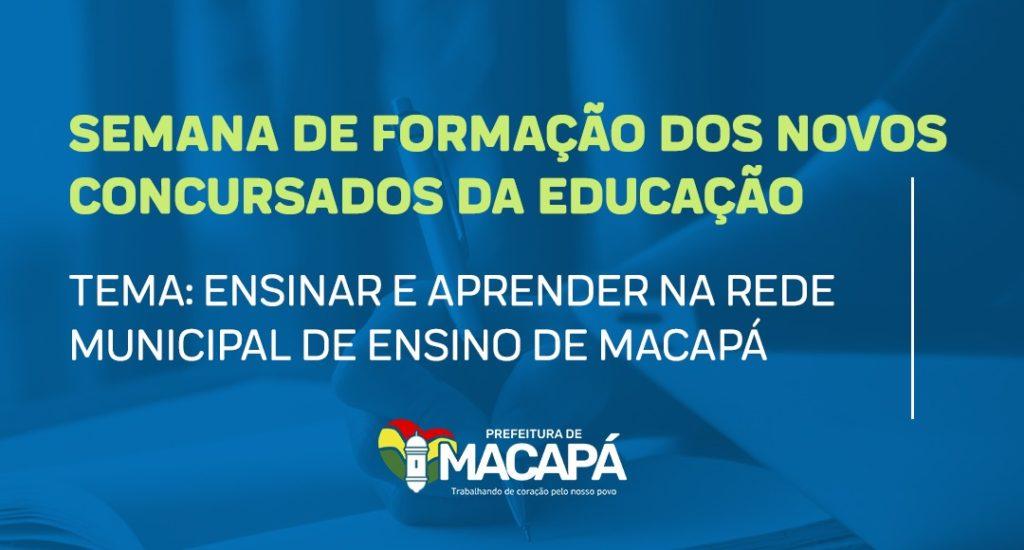 SEMED REALIZA FORMAÇÃO PEDAGÓGICA