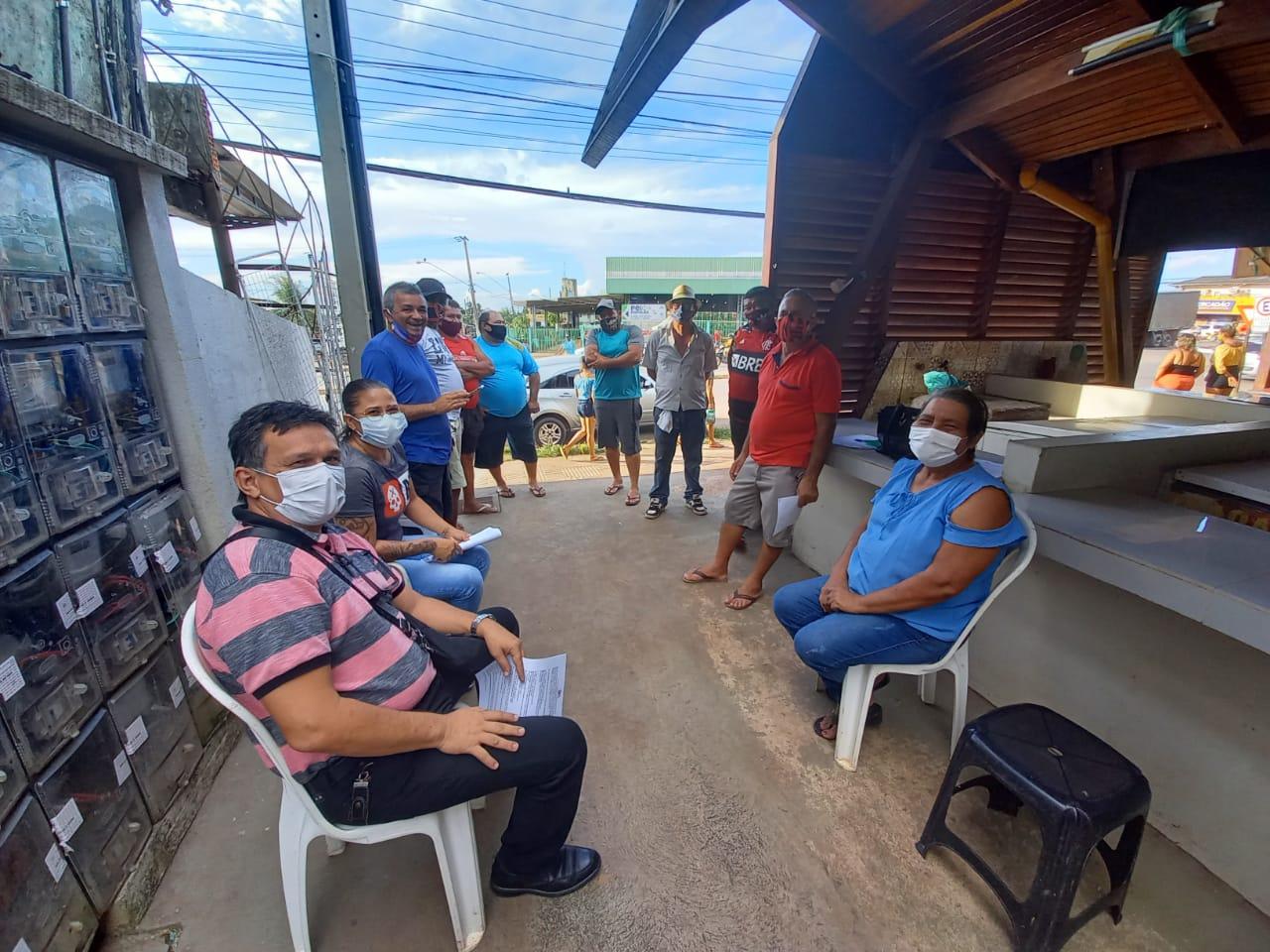 Urbanismo: Feirantes do Novo Buritizal pedem apoio do MP-AP