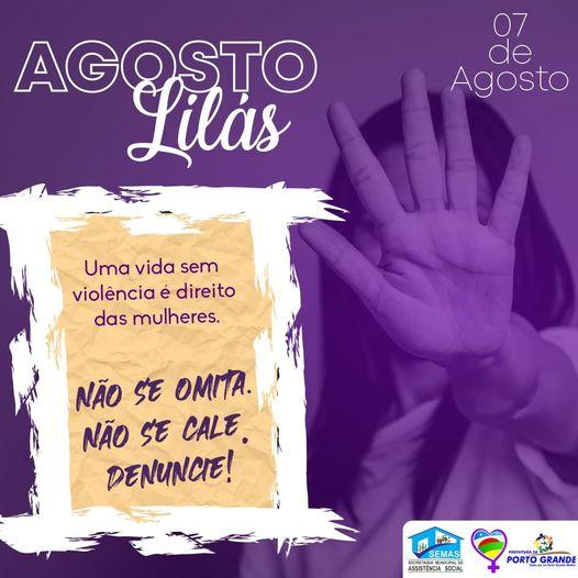 Agosto Lilás
