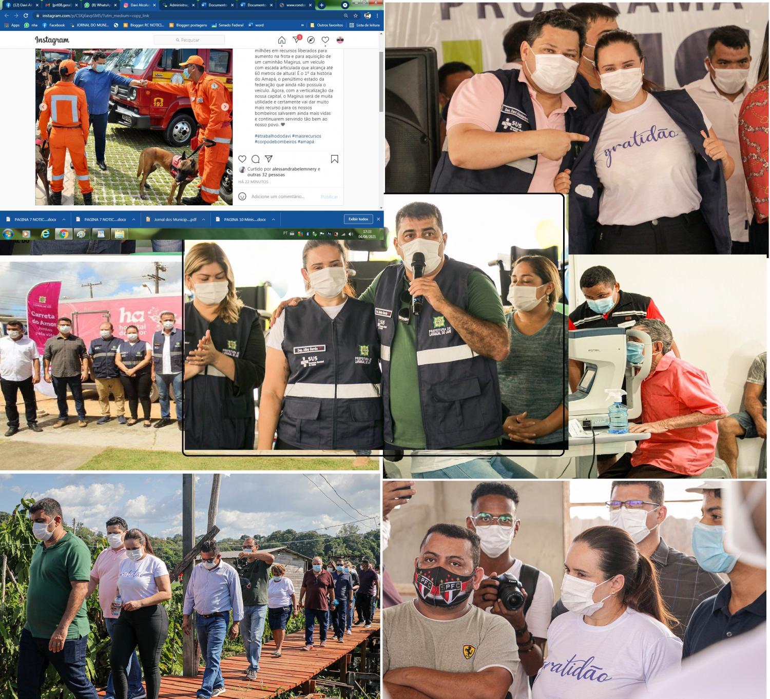 Deputada Estadual, Allyne Serrão comemora o êxito dos Programas Mais Visão  e da Carreta do Amor no Vale do Jari