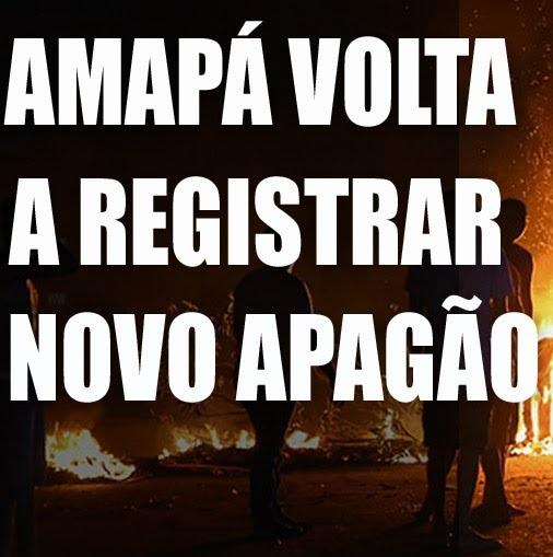 Novo apagão deixa 13 dos 16 municípios do Amapá sem energia
