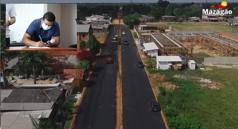 Prefeito Dudão Costa segue com obras de mobilidade nos bairros mazaganenses