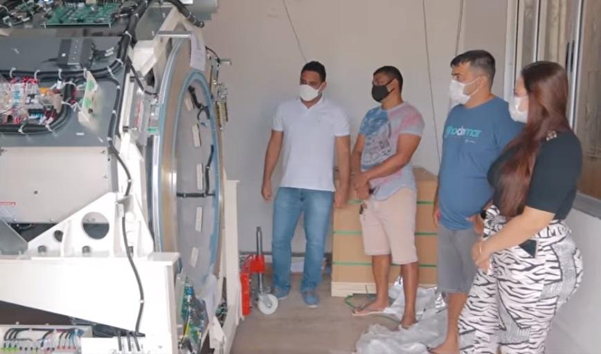 Prefeitura compra tomógrafo para o município de Laranjal do Jari. 