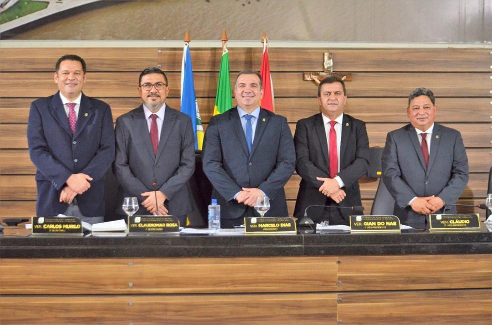 Vereador Marcelo Dias é reeleito para 3º mandato de presidente na Câmara de Macapá 