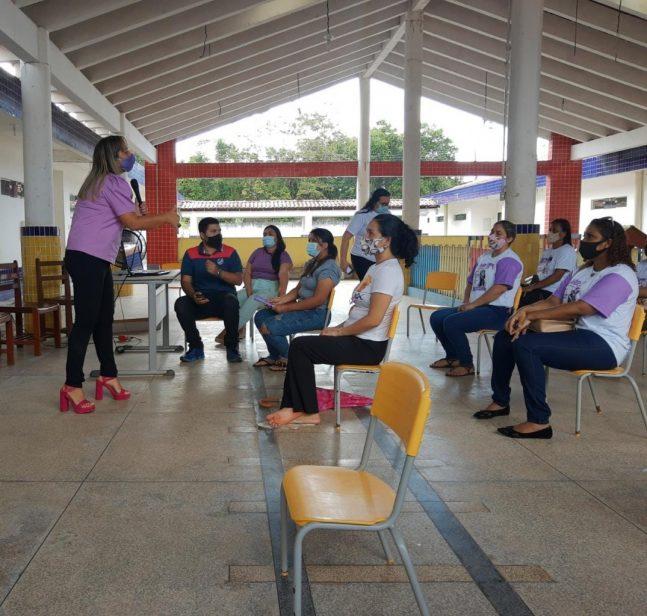 Violência doméstica contra a mulher é abordada em palestra educacional