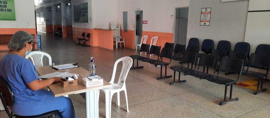 Covid-19: Unidade Sentinela registra baixa procura por atendimento e queda de casos positivos da doença