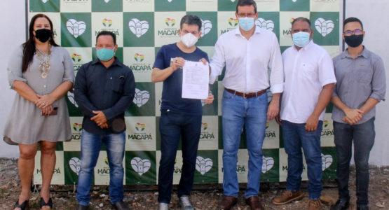 Prefeito Dr. Furlan assina ordem de serviço para construção do 1º Centro de Zoonoses de Macapá
