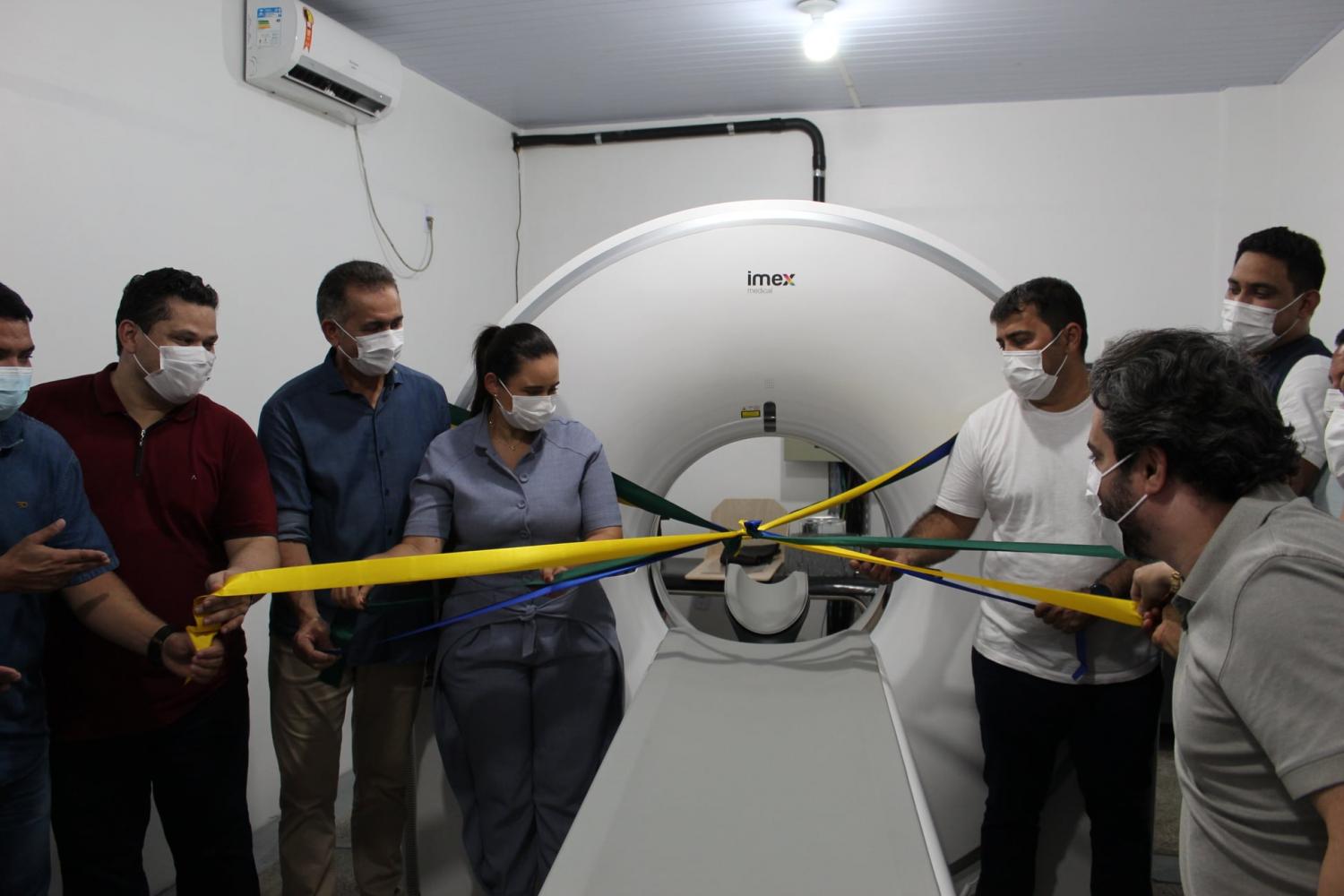 Prefeito Márcio Serrão entrega centro de diagnóstico por imagem equipado com Tomógrafo.