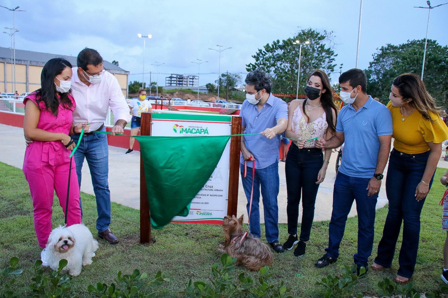 Primeira Praça Pet é inaugurada em Macapá