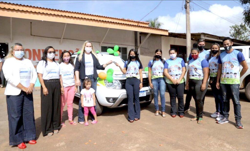 Programa Criança Feliz ganha reforço motorizado em Pedra Branca