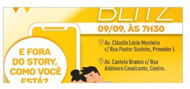 Santana tem programação para o Setembro Amarelo, mês de prevenção ao suicídio