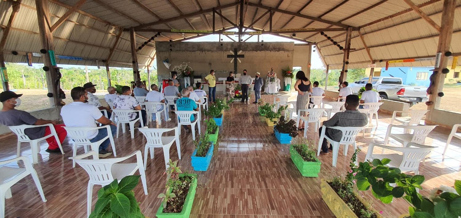 Secretário Quirino Cordeiro conhece as estruturas da Fazenda da Esperança, instalada no Amapá  